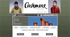 Desktop Screenshot of kominyvorel.cz